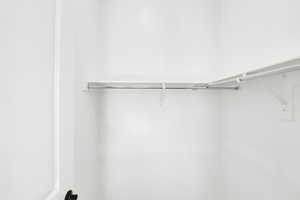 View of spacious closet