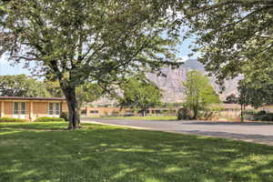 View of property's community featuring a mountain view