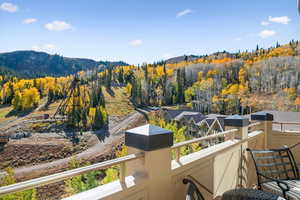 View of mountain backdrop