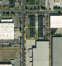 Map / location with property parcel outlined