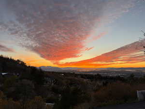 View of mountain background