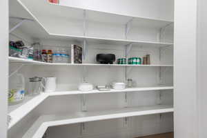 View of storage area