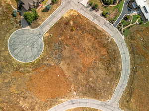 Aerial view of property and surrounding area
