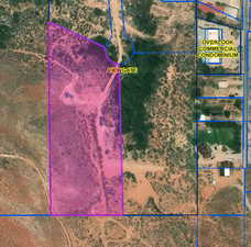 Map / location featuring property boundaries highlighted