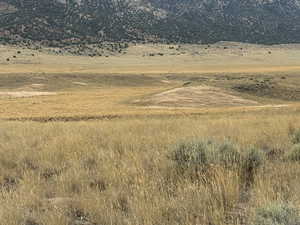 Mountain view with rural landscape