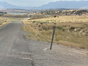View of mountain backdrop