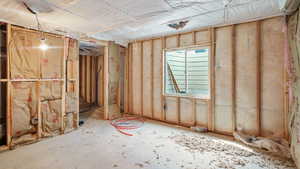 View of a master bedroom with its own Bathroom
