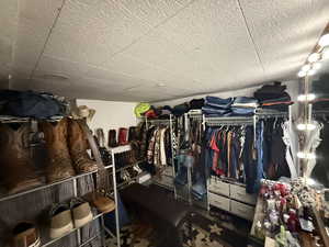 View of spacious closet