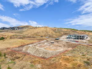 View of subject property with property boundaries highlighted