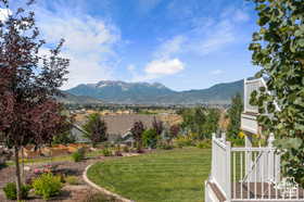 View of mountain backdrop
