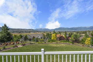 Another view from the back deck