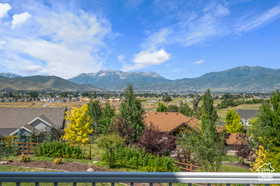 View of mountain background