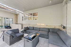 Extremely private backyard and plenty of spaces for entertaining and relaxing!