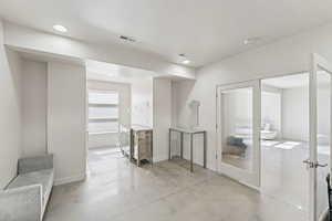 This room has its own private entrance, perfect for a home-based business!