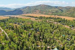 View of mountain background