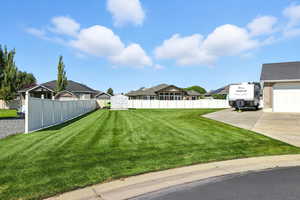View of south side of property and shed