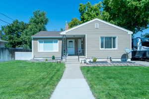 Bungalow and covered porch