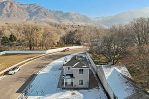 View of mountain backdrop