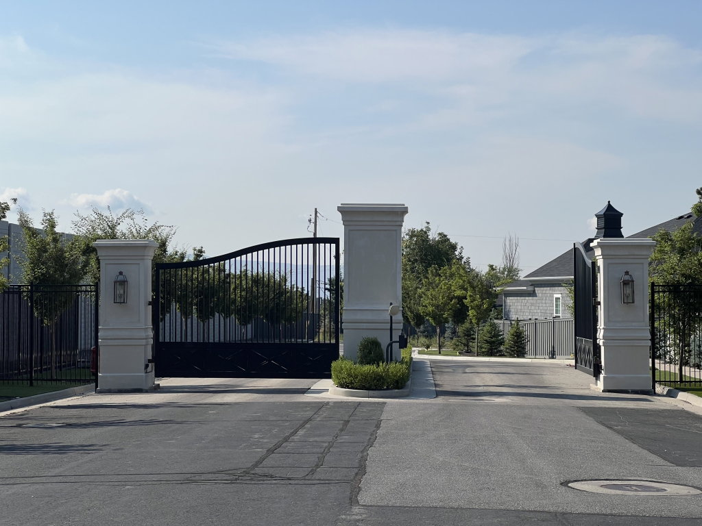 View of gate