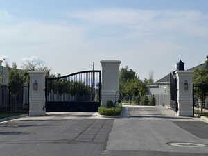 View of gate