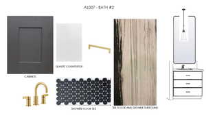 View of a document with a collage of images