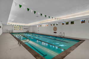 View of indoor pool
