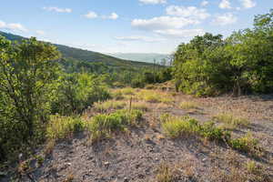 View of mountain backdrop