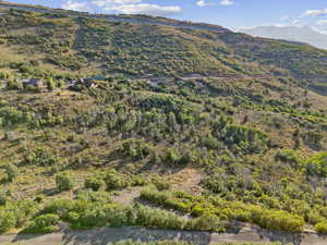 View of mountain background