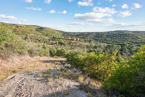View of mountain backdrop