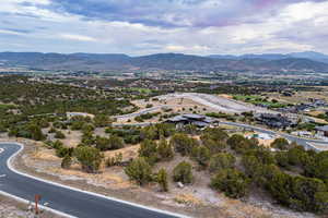 Drone / aerial view of mountains