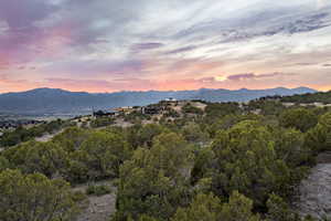 View of mountain backdrop