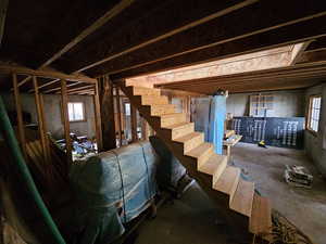View of basement