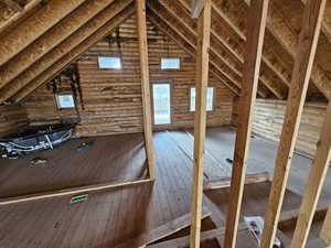 View of attic