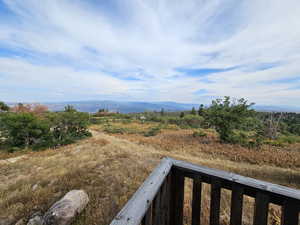 View of mountain background