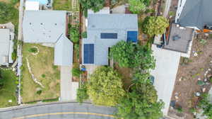 Aerial view of property and surrounding area