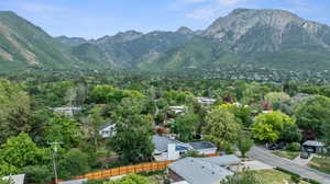 View of mountain background