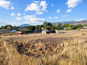 View of mountain background