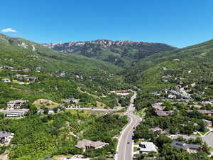 looking into Mueller Park Canyon