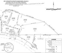 Subdivision plat - see lot 604