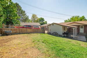 View of yard featuring a patio area