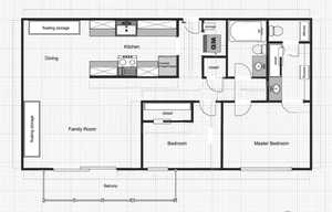 View of home floor plan