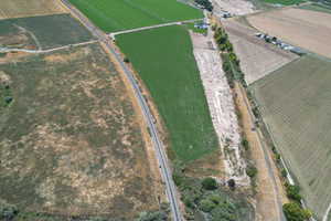 Aerial view of property's location featuring abundant farmland and rural landscape