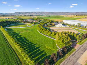 View of rural area featuring a mountainous background