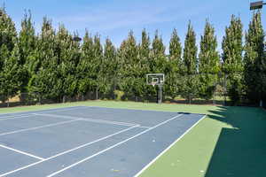 View of sport court with community basketball court