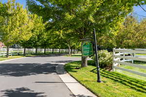 View of asphalt road