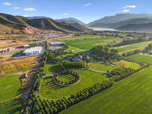 View of mountain background