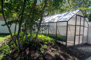View of greenhouse
