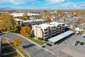 Drone / aerial view of mountains