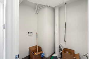 Laundry area featuring hookup for a washing machine