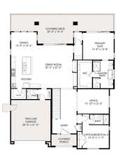 View of home floor plan